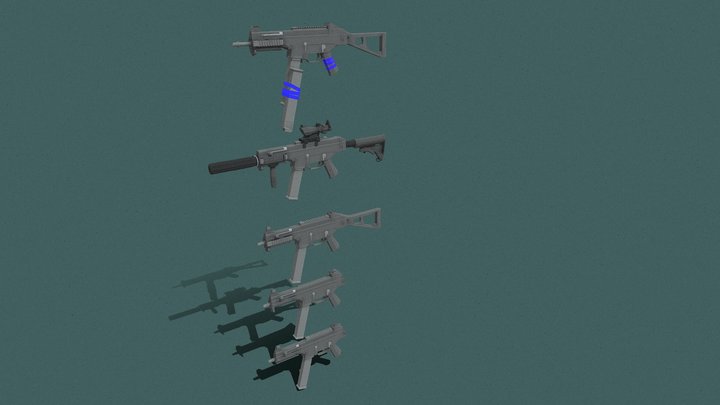 ump45 download in description 3D Model