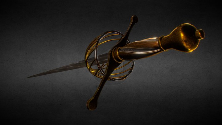 Rapiere 3D Model