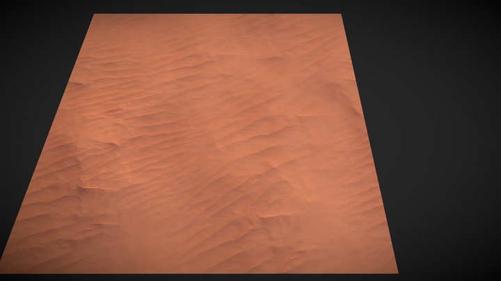 Sand texture for game 3D Model