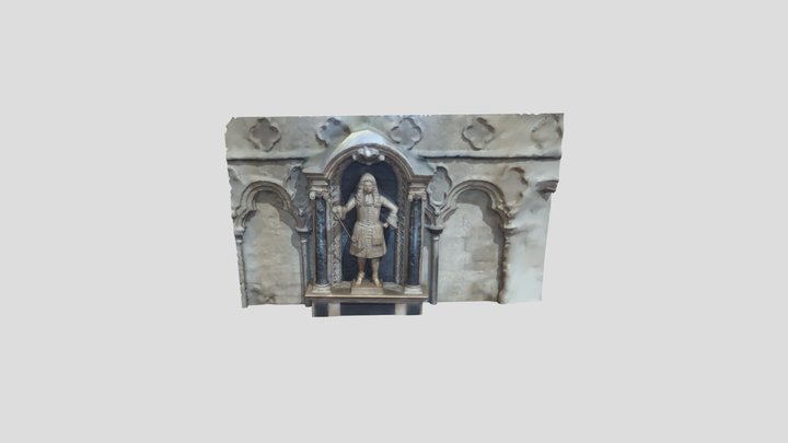 cgakcfcoolstatuedude 3D Model