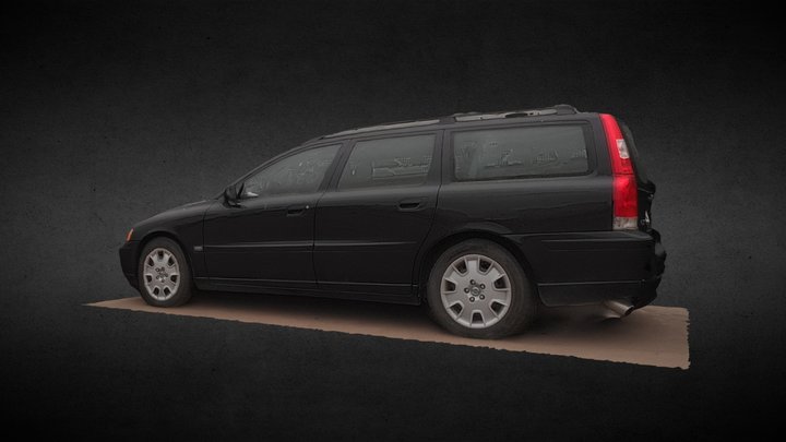 Volvlo V70 Second Generation 3D Model