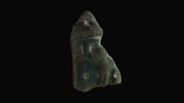 Kocherburg Ofenkachel "Pudel" 3D Model
