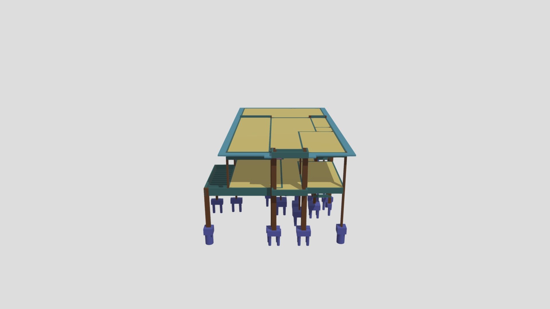 3D - Residência RR - Bela Vista — Sketchfab embed 3D viewer