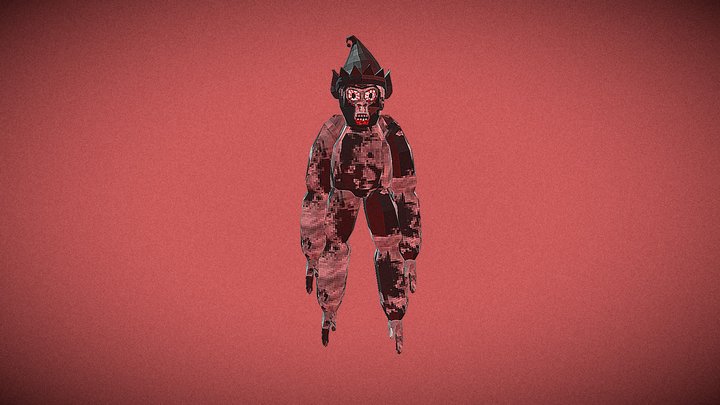alcatraz player 3D Model