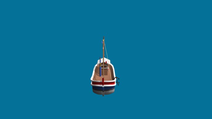 Boat 3D Model