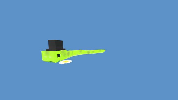 Gentleman Snake 3D Model