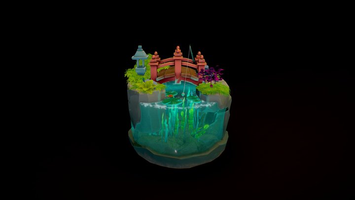 pond 3D Model
