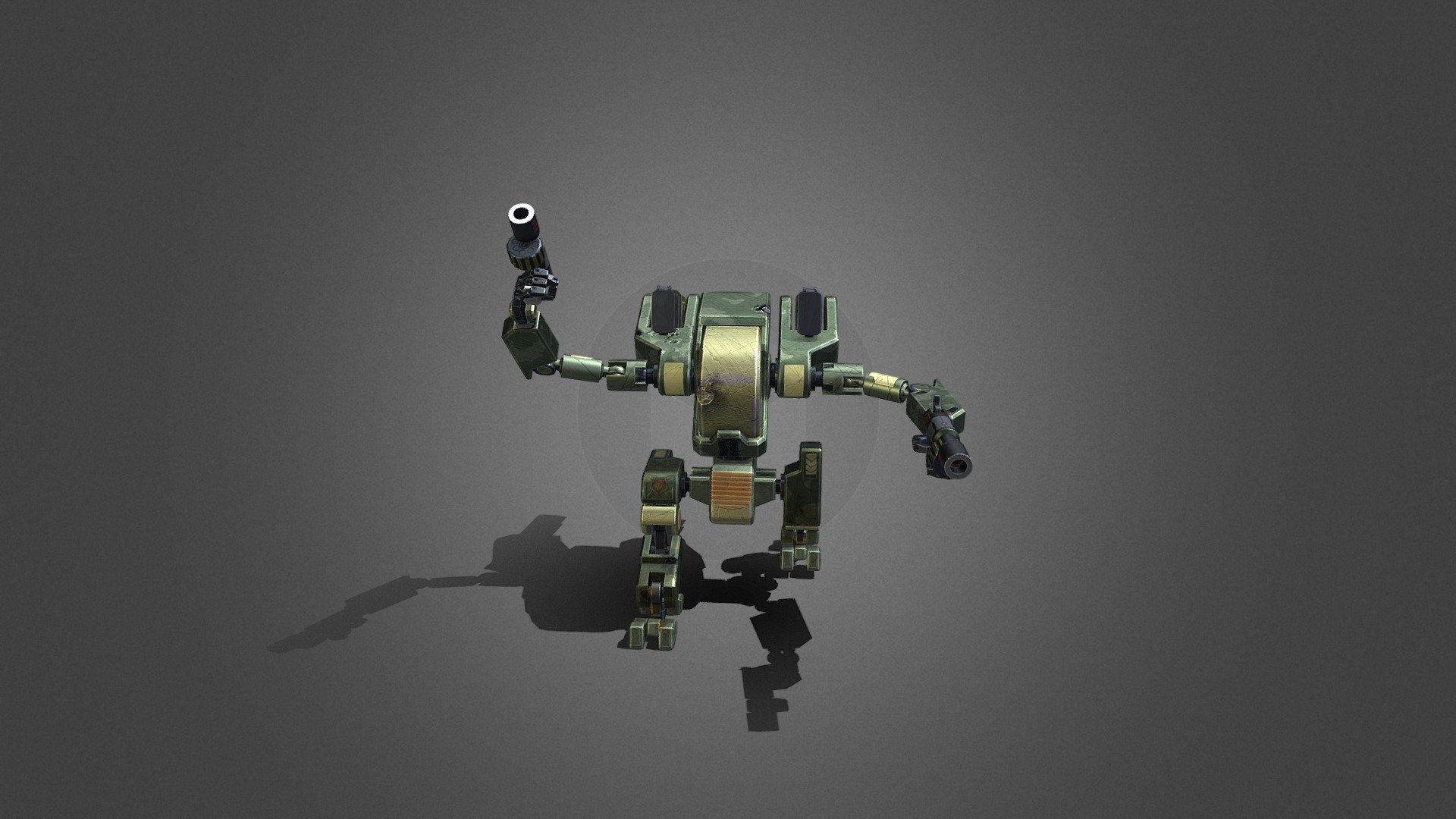 Greemech mecha - 3D model by jashma82 [d9ac7b2] - Sketchfab
