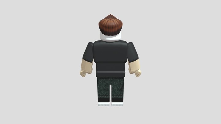 3д Друг Арман из роблокса 3D Model