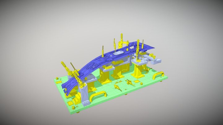 Measurement Jig 3D Model