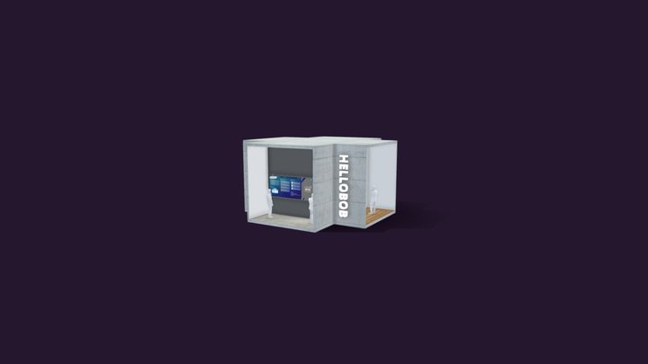 Showroom_Complet_Cube 3D Model