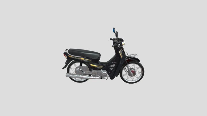 Dream Honda Motorcycles 3D Model
