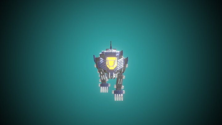 Liger_Walk_01 3D Model