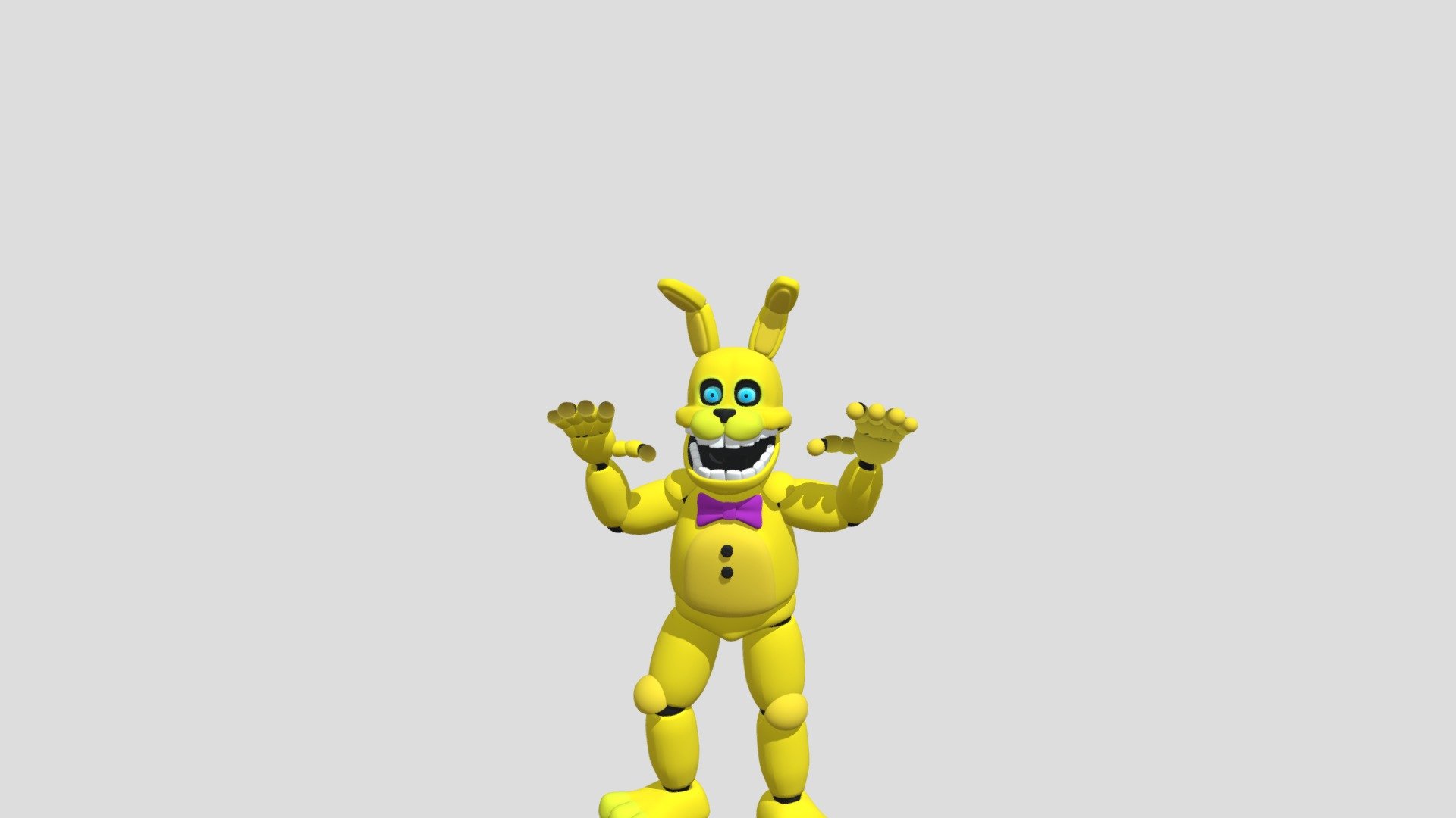 Into The Pit Springbonnie Download Free 3d Model By Glitchtrap