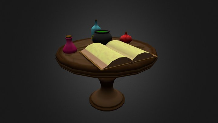 Enchantment Table 3D Model