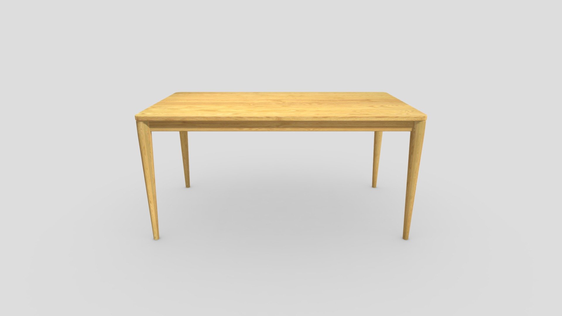 Leaves 120x85ダイニングテーブル 脚C OAK