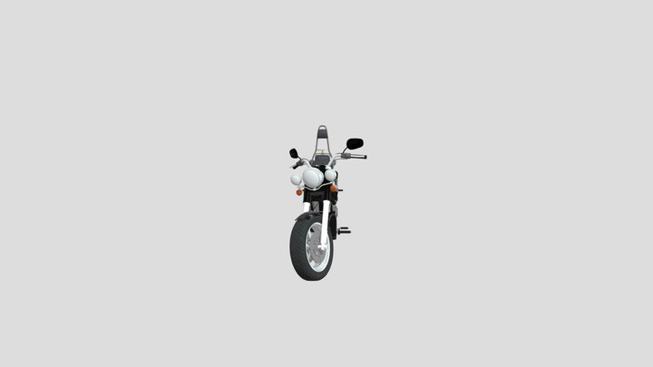 STZ Motorbike (Higly Detailed) 3D Model