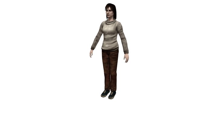 Angela Orosco - Silent Hill 2 3D Model