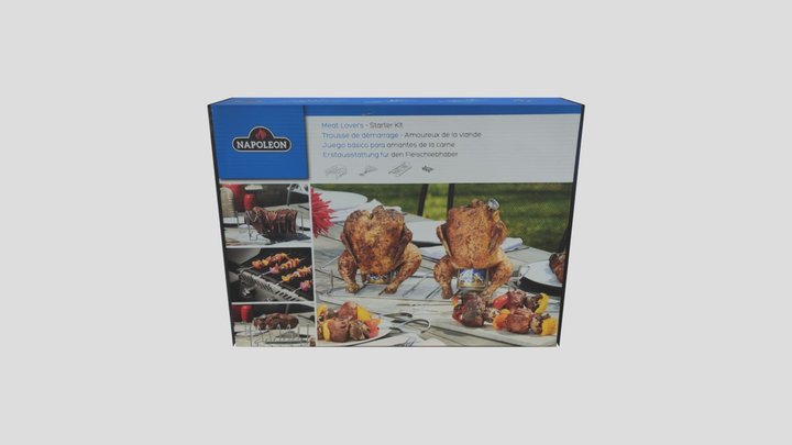 MEAT LOVERS_BOX 3D Model