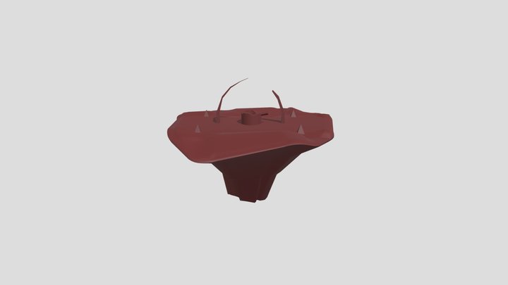 Diorama Mesh/Hell scape 3D Model