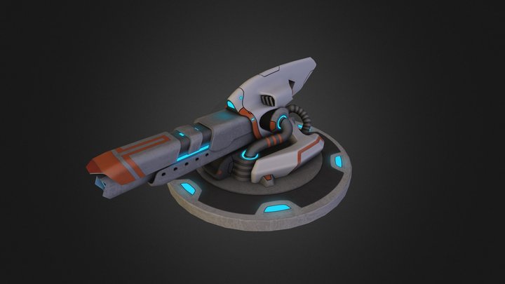 Laser_gun-4 3D Model