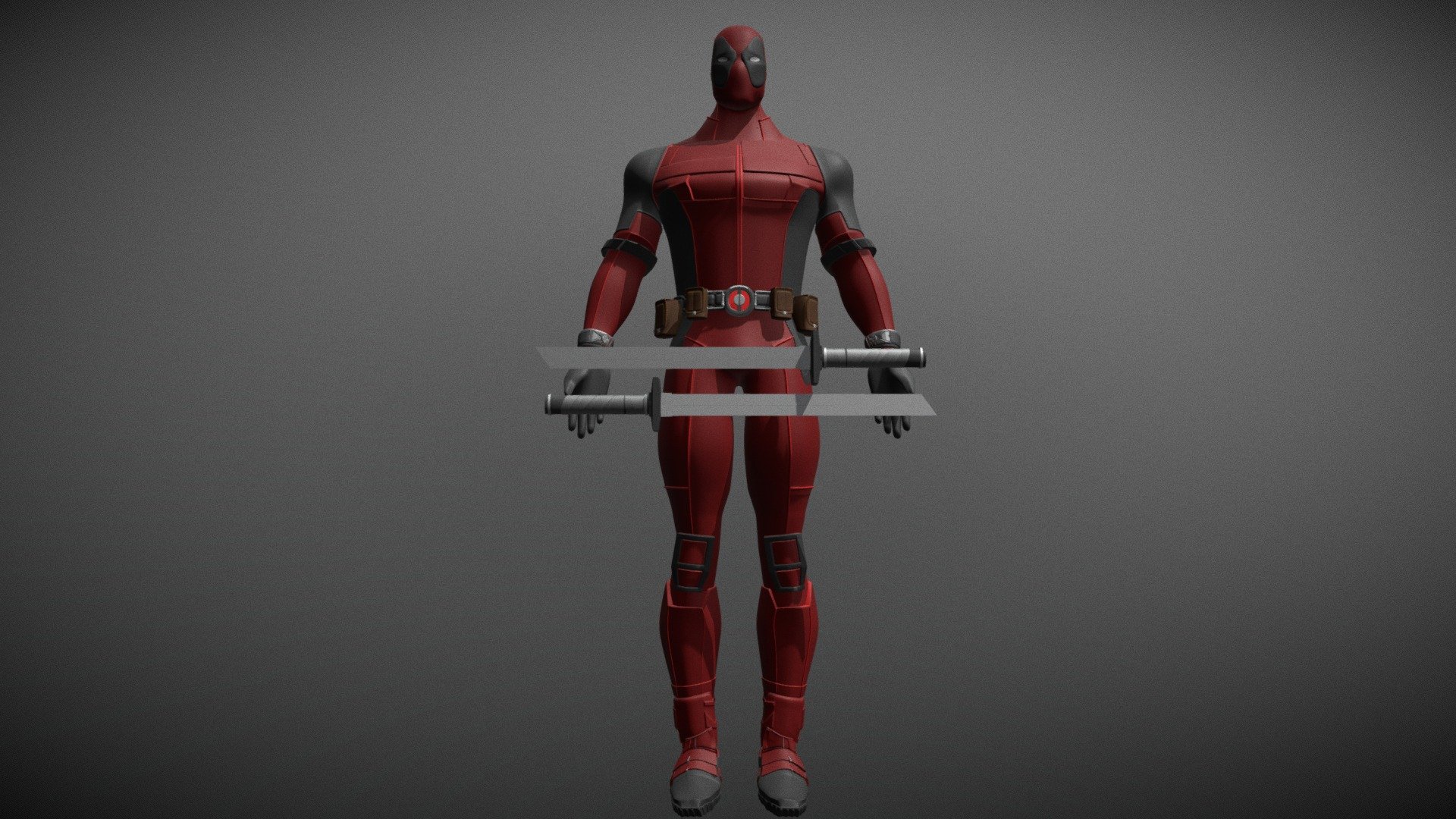 Deadpool Sketchfab test