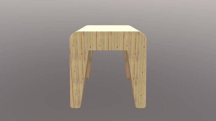 BANCA PROTOTIPO 1 3D Model