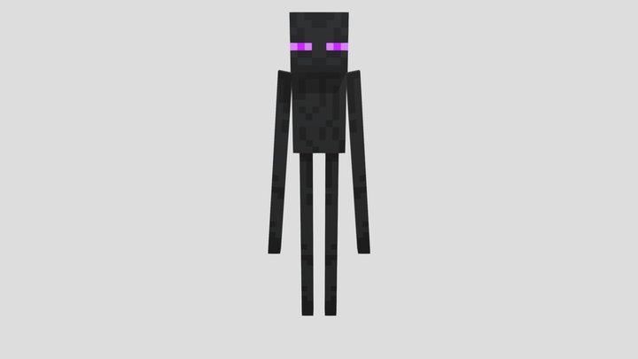 minecraft_-_enderman 3D Model