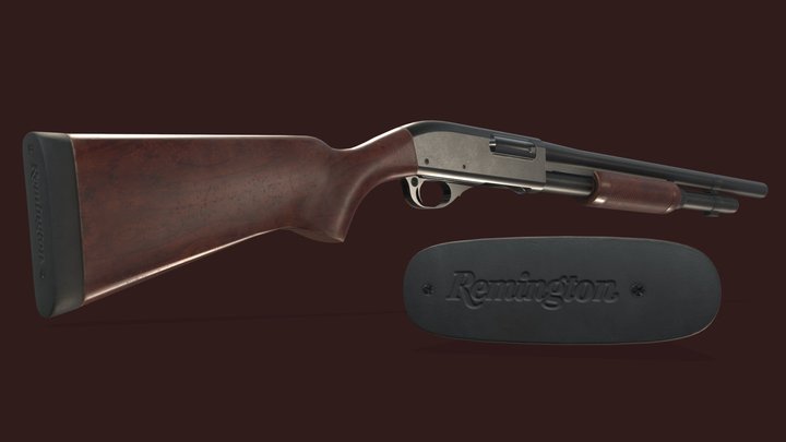 Remington 870 | “Pulp Fiction” collection 3D Model