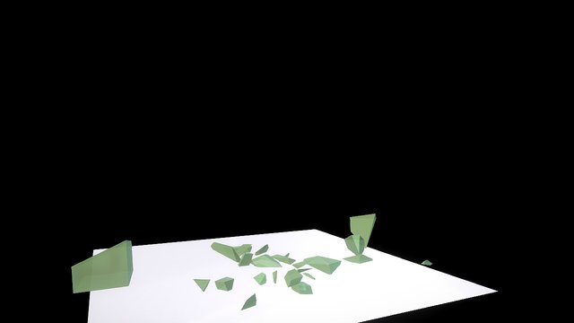 Fracture Animation Test 3D Model