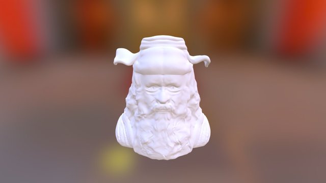 Radagast the brown - bust 3D Model