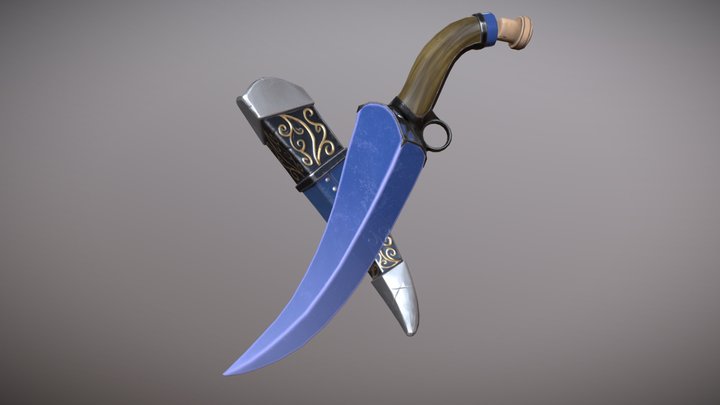 Knife Potion 3D Model