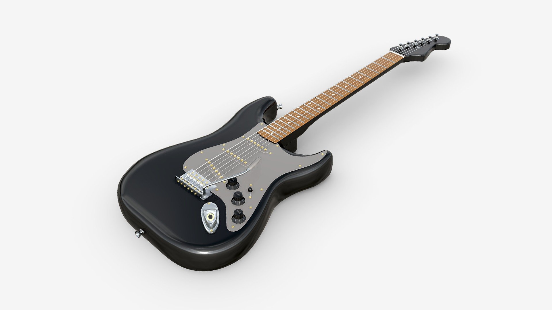 Electric guitar 03 - Buy Royalty Free 3D model by HQ3DMOD (@AivisAstics ...