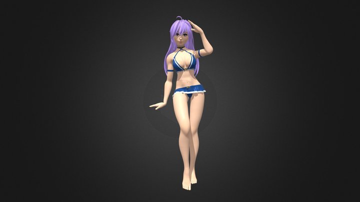 Bikini_marinera 3D Model