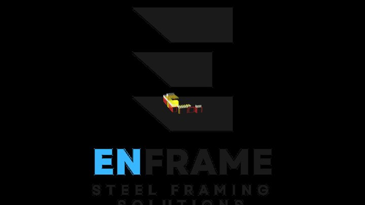Goodwin Building L2 Frame and Truss 3D Model