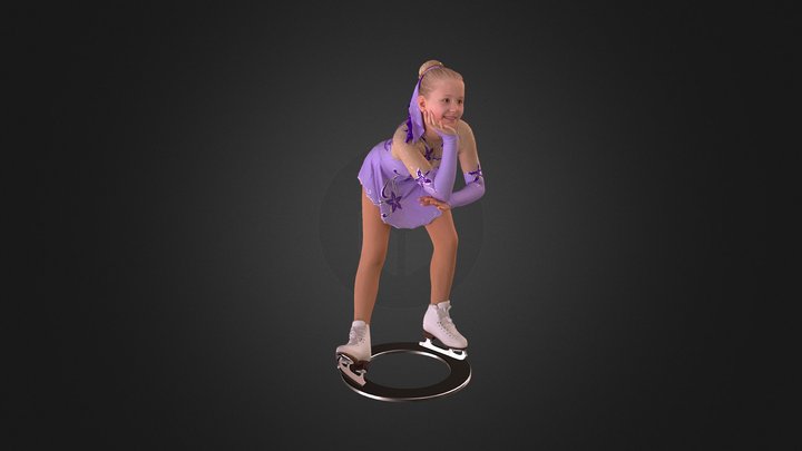 ICE_princess_TurnTable 3D Model