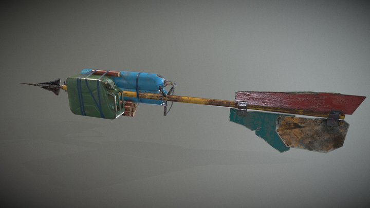 Artillery Spear 3D Model