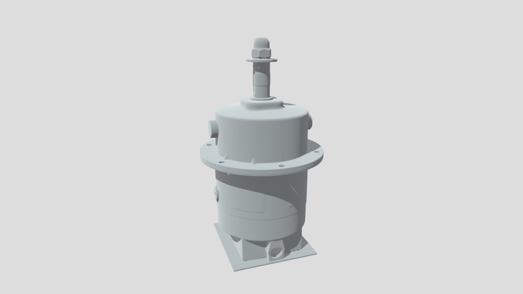 Gas regulator assembly on desk