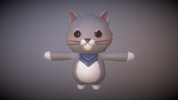 Cat 3D Model