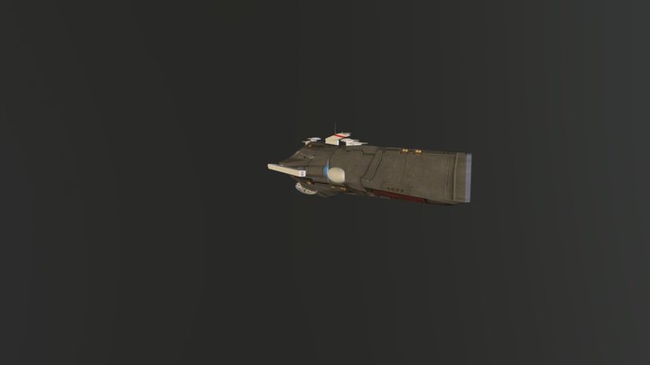 battleship 3D Model