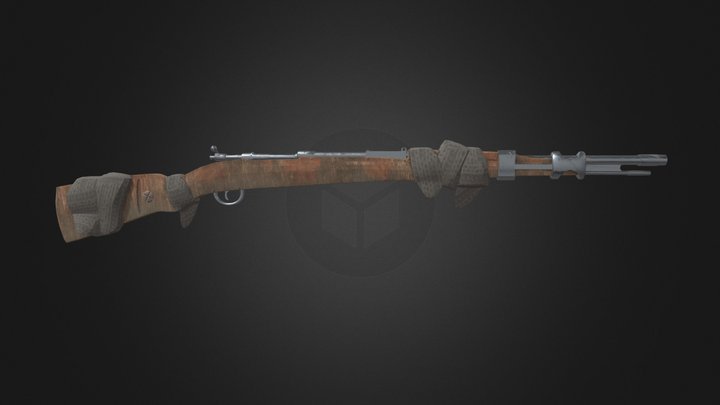 Bolt Action Rifle 3d Models Sketchfab