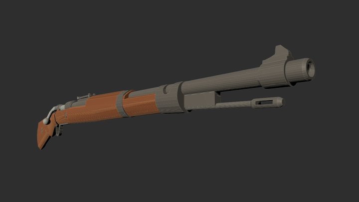 Mauser Kar98k 3D Model