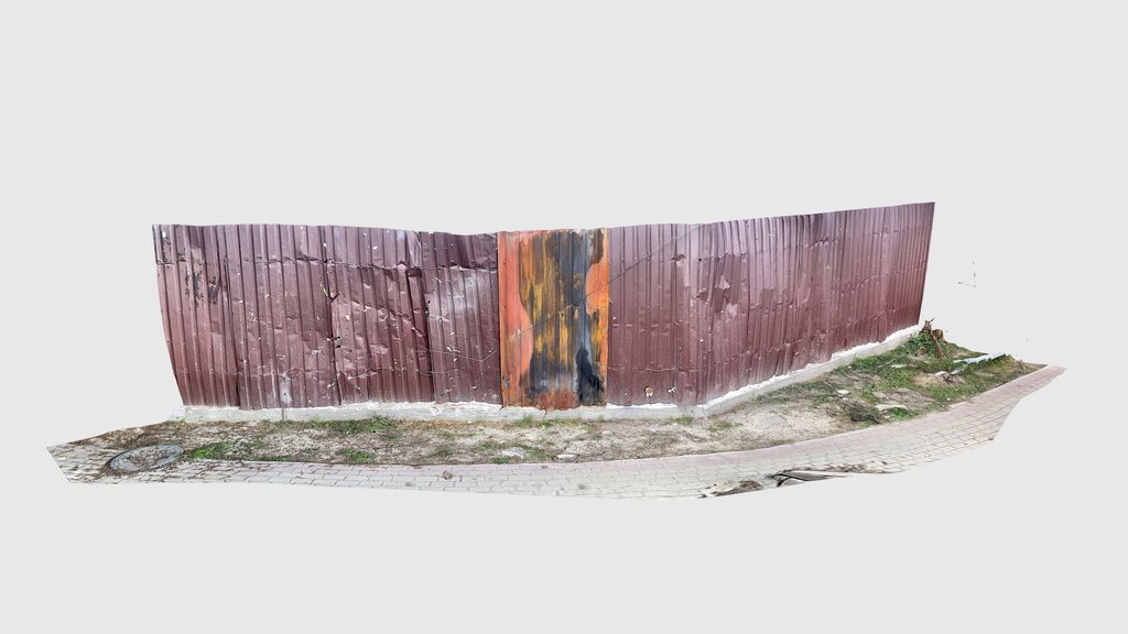 Shelled fence
