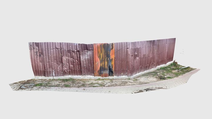 Shelled fence – Gratis 3D-model STL