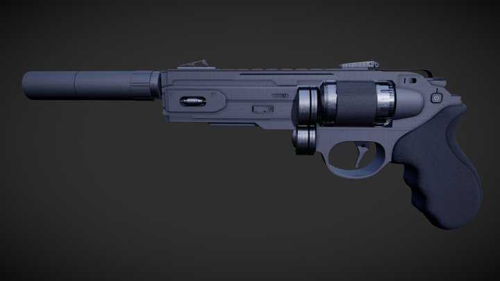 Gun 3D Model