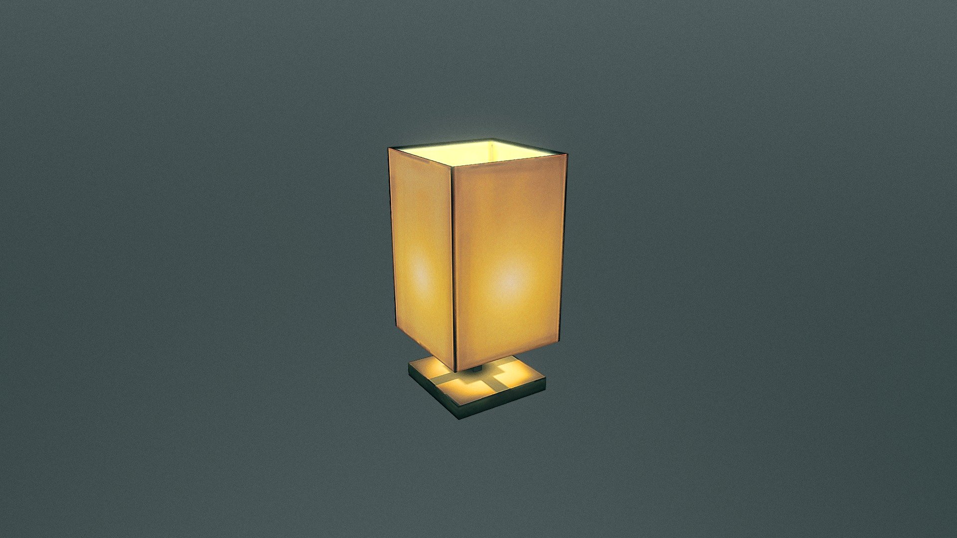 Low poly lamp - Household Props Challenge - 3D model by maxom [d9bb295 ...