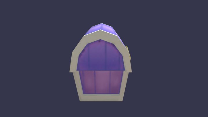 Chest (Low Poly Star Set) 3D Model