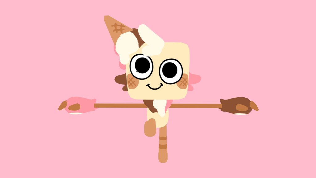 Neapolitan Goob // Dandy's World skin rigged