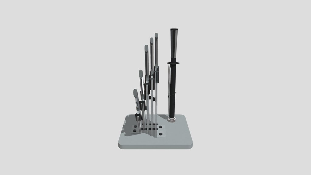 Realistic Knives Set