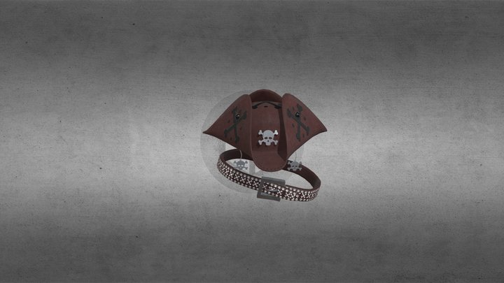 Pirate accessories [Hat, Eye Patch and Belt]